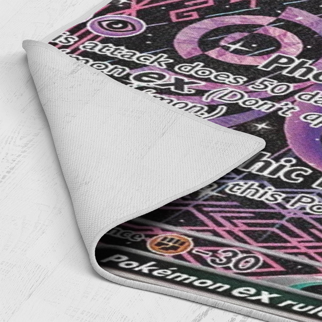PKM Mewtwo Custom Sponge Floor Mat