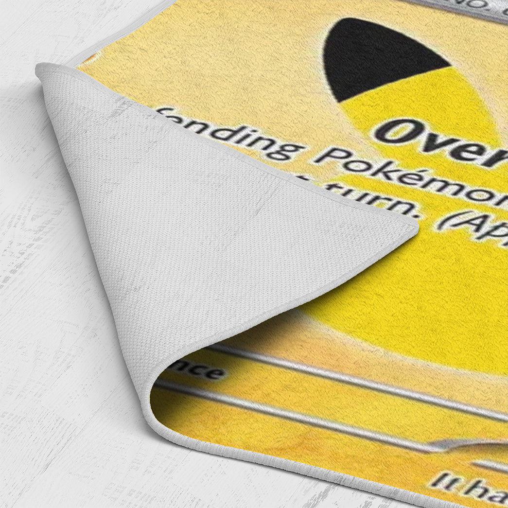 PKM Pikachu Custom Sponge Floor Mat