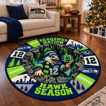 Hawk Season Custom Floor Mat
