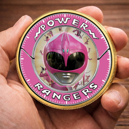 Mighty Morphin Power Rangers Pterodactyl Printed Commemorative Coin