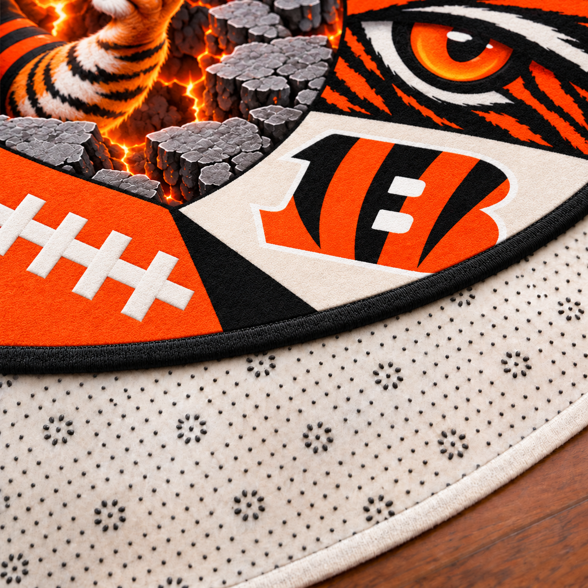 Bengals Nation Custom Floor Mat