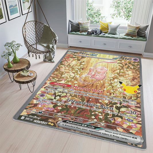 PKM Mew EX Custom Sponge Floor Mat